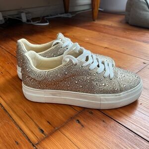 Betsy Johnson Sidny Rhinestone Sneaker